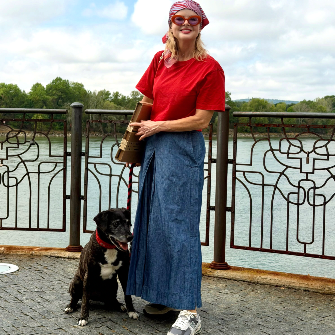 Moderátorka Soňa Müllerová s milovanou fenkou.