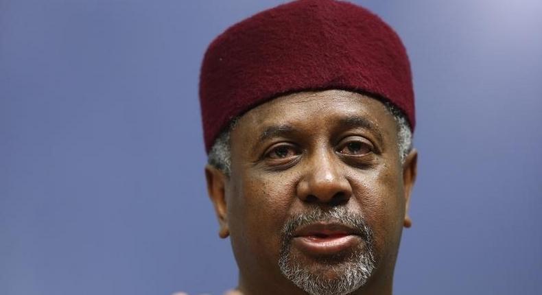 Nigeria's former National Security Advisor Mohammed Sambo Dasuki listens to a question after his address at Chatham House in London, January 22, 2015. REUTERS/Andrew Winning