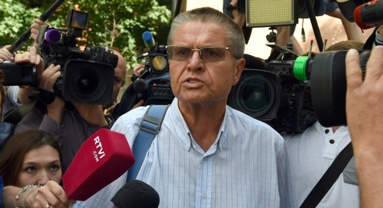 Russia's former economy minister Alexei Ulyukayev insisted he was innocence of taking bribes, in comments to reporters outside the district court in Moscow