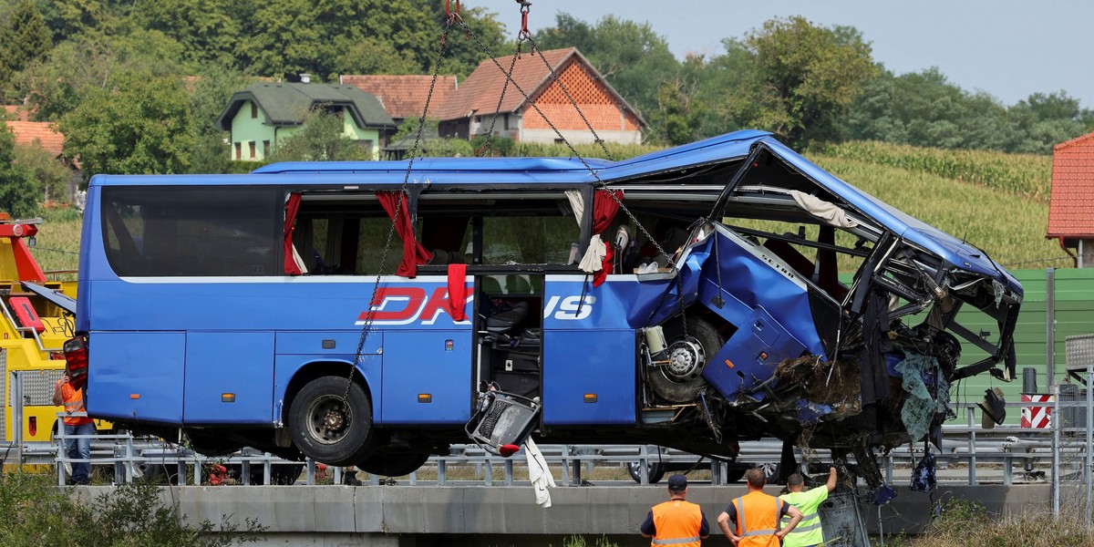 Wypadek w Chorwacji. Ksiądz z Konia wśród ofiar. Widział jak doszło do tragedii.