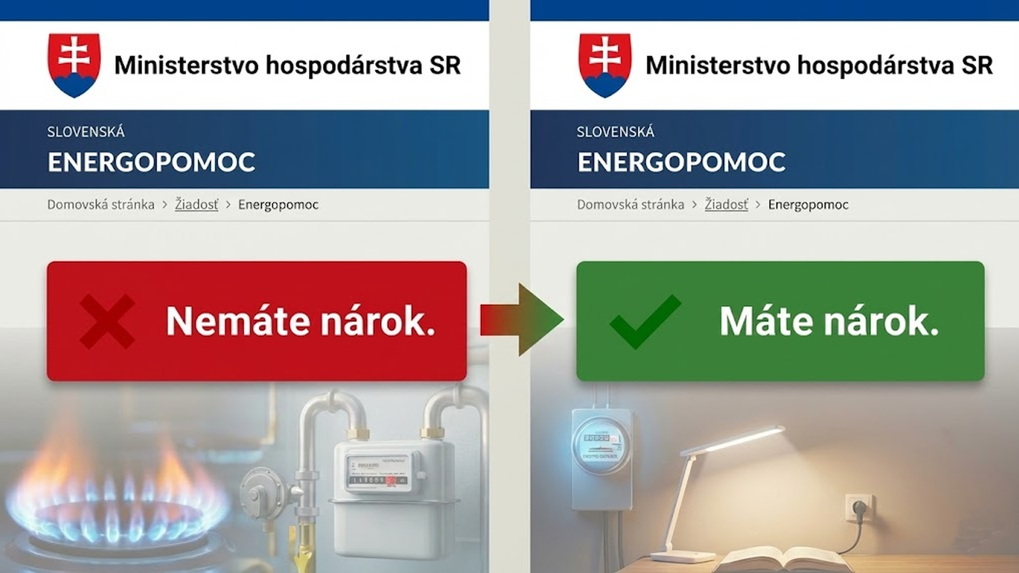 Ako získať energopomoc, aj keď ju zamietli? Takéto sú možnosti