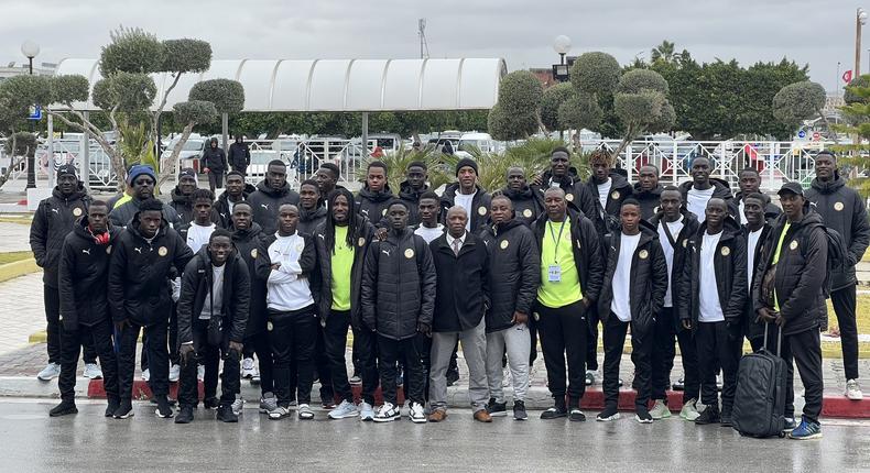 Les Lions à Tunis pour préparer la CAN U20 | Photo FSF