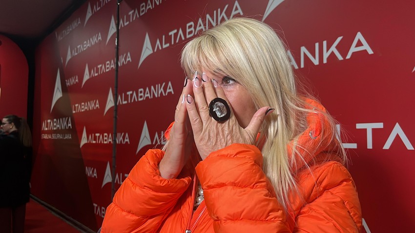 Goca Lazarević se rasplakala