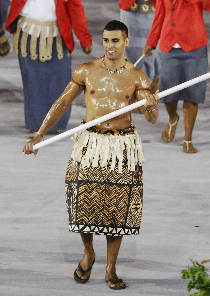 Rio 2016: Pita Taufatofua, chorąży z Tonga, dostaje propozycje matrymonialne