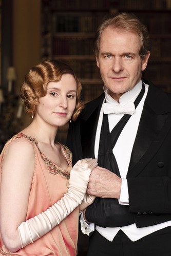 Laura Carmichael i Robert Bathurst w serialu 'Downton Abbey'