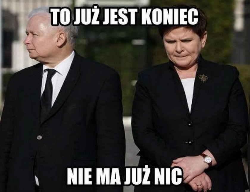 Dymisja premier Szydło. MEMY