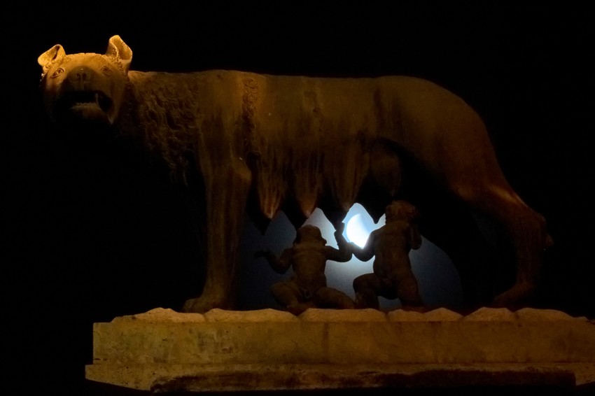 Pomračenje Meseca - Rim, Italija