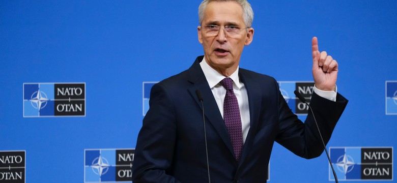 Jednoznaczne słowa Stoltenberga. "To nie czyni NATO stroną konfliktu w Ukrainie"