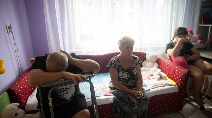 A kiskunhalasi házaspár eddig senkinek nem mert szólni kilátástalan helyzetükről  Fotó: Zsolnai Péter