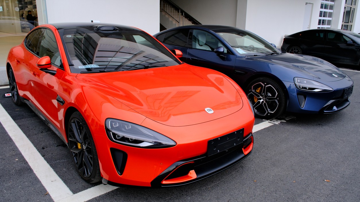 Sedan SU7 od Xiaomi.