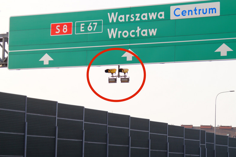 Odcinkowy pomiar prędkości na trasie S8 już działa