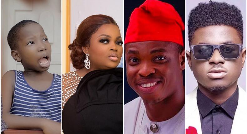 Emmanuela, Funke Akindele, Woli Agba and Kenny Blaq made the top 15 most watched videos list in Nigeria in 2019. 