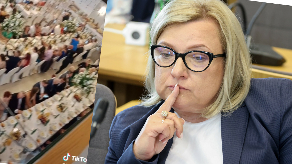 Beata Kempa broni wiceministra od wesela. "To głupota i zawiść złych ludzi"