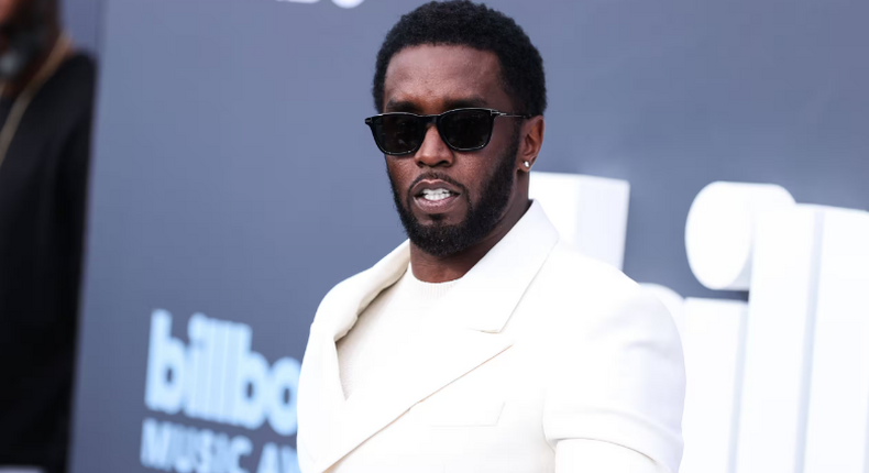 Le rappeur Sean Combs, alias P. Diddy, arrive à Las Vegas, le 15 mai 2022, pour la cérémonie des Billboard Music Awards. (XAVIER COLLIN / IMAGE PRESS AGENCY / SIPA)