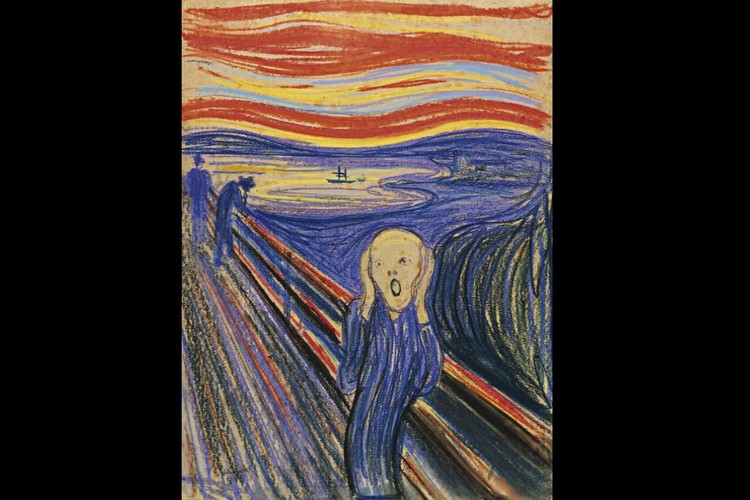 Ból egzystencjalny, arcydzieło ekspresjonizmu, to wszystko można zobaczyć w największym dziele Edwarda Muncha. Można jednak zwrócić również uwagę na cenę blisko 120 mln USD, którą obraz norweskiego artysty osiągnął na aukcji Sotheby’s w 2012 roku.

Niewiele osób wie, że Munch namalował cztery obrazy pod tytułem Krzyk, używając przy tym różnych technik malarskich. Seria poświęcona śmierci, strachowi i miłości została nazwana Fryz życia. Obrazy były kilkakrotnie kradzione.