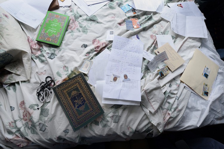 Wnętrze mieszkania zabójców z San Bernardino