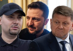 Kirilo Budanov Zelenski i Valerij Zalužni