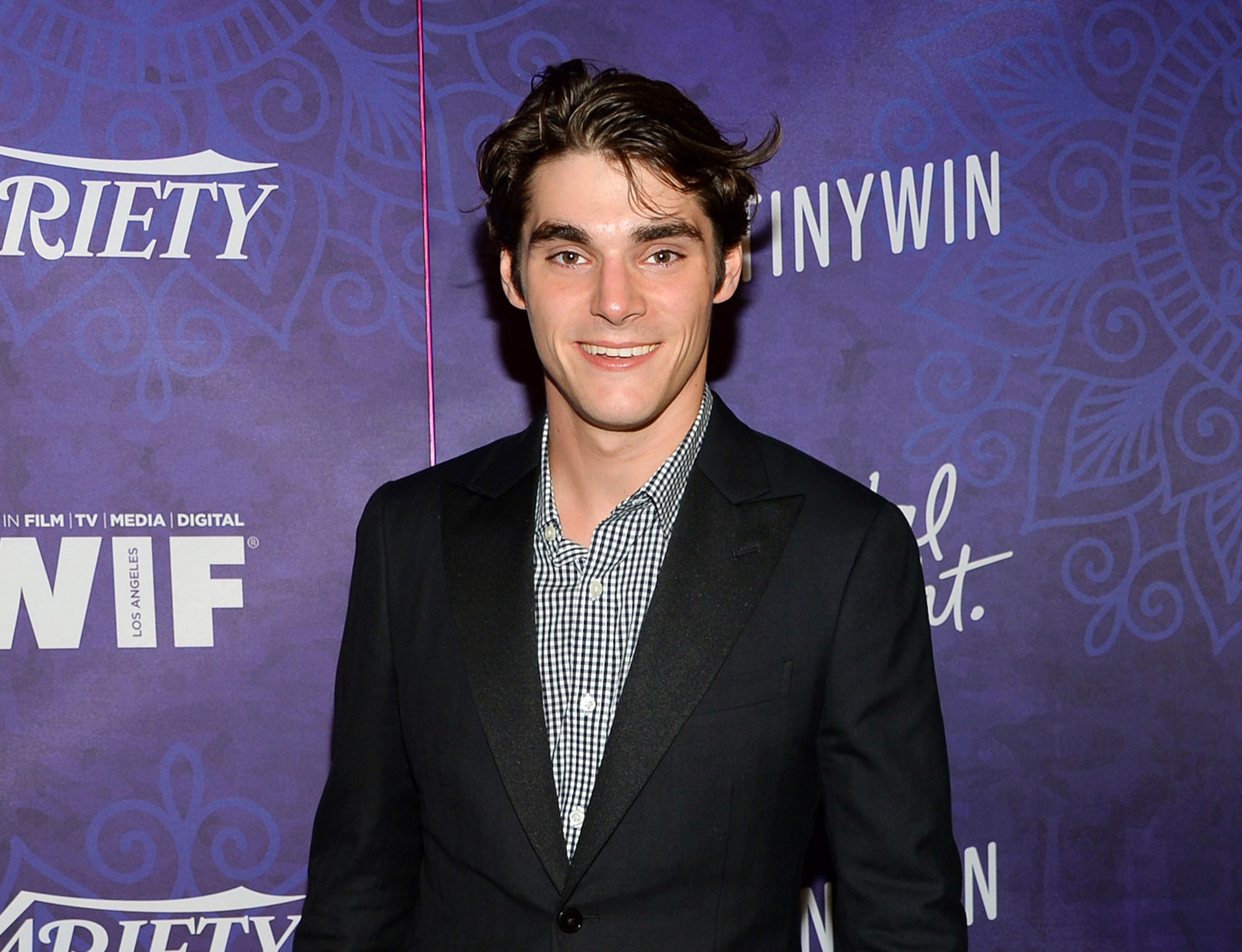Americký herec RJ Mitte. 
