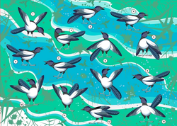 Zagadka na spostrzegawczość. Na planszy są dwie takie same sroki. Widzisz je?