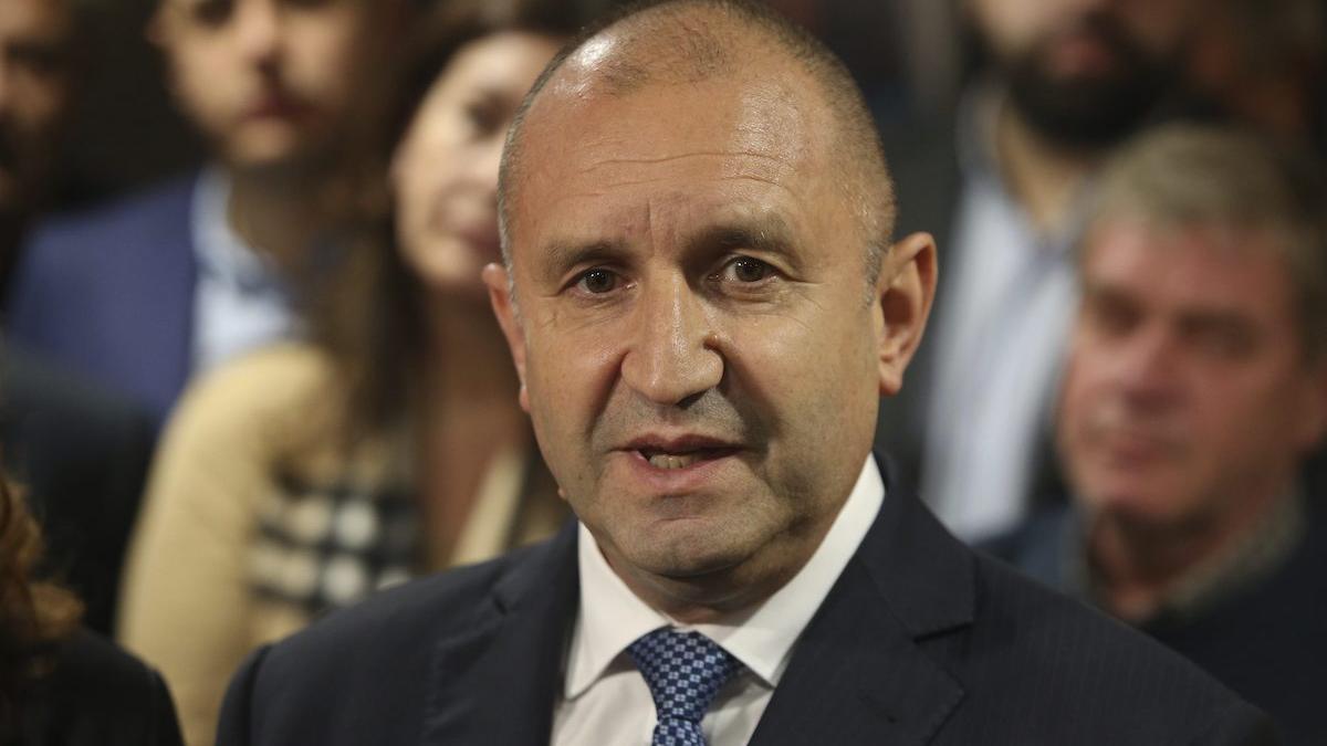 Bulharský prezident Rumen Radev