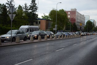 Warszawski Mordor rok bez tramwajów. Paraliż zagłębia biurowców