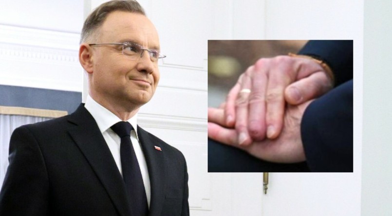 Prezydent stracił kawałek palca