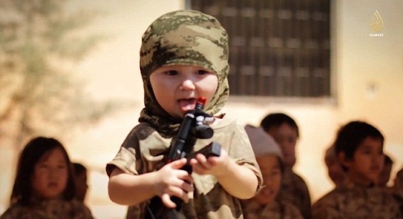 ISIS child recruit.