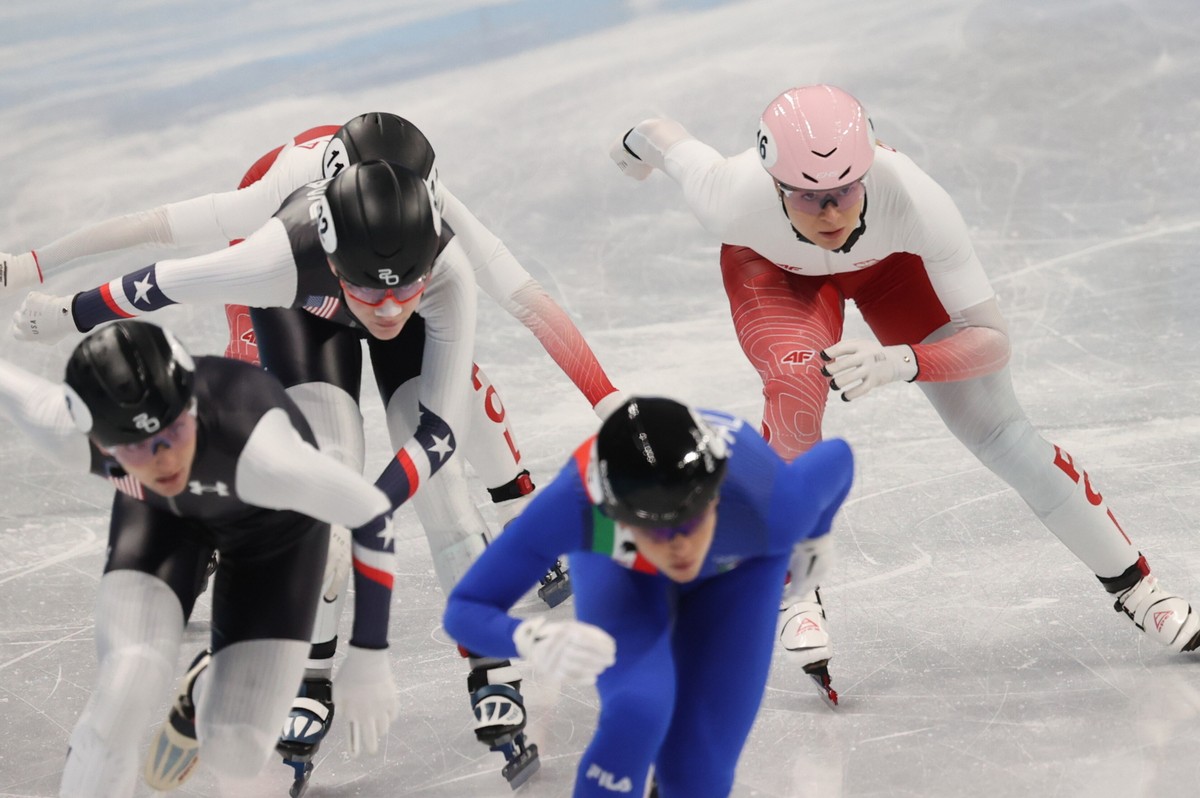 Finał B sztafet na 3000 m