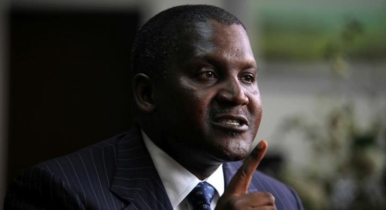 Founder and Chief Executive of the Dangote Group Aliko Dangote.