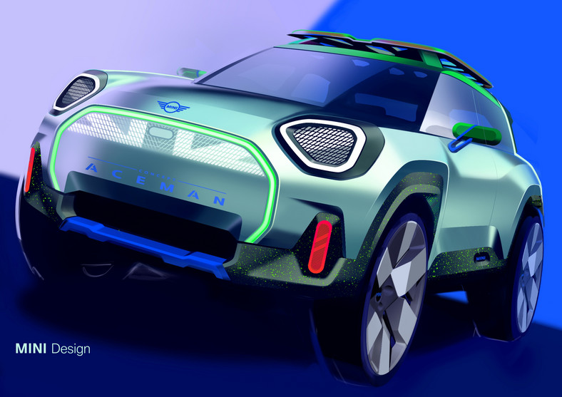 MINI Concept Aceman (prototyp; 2022 r.)