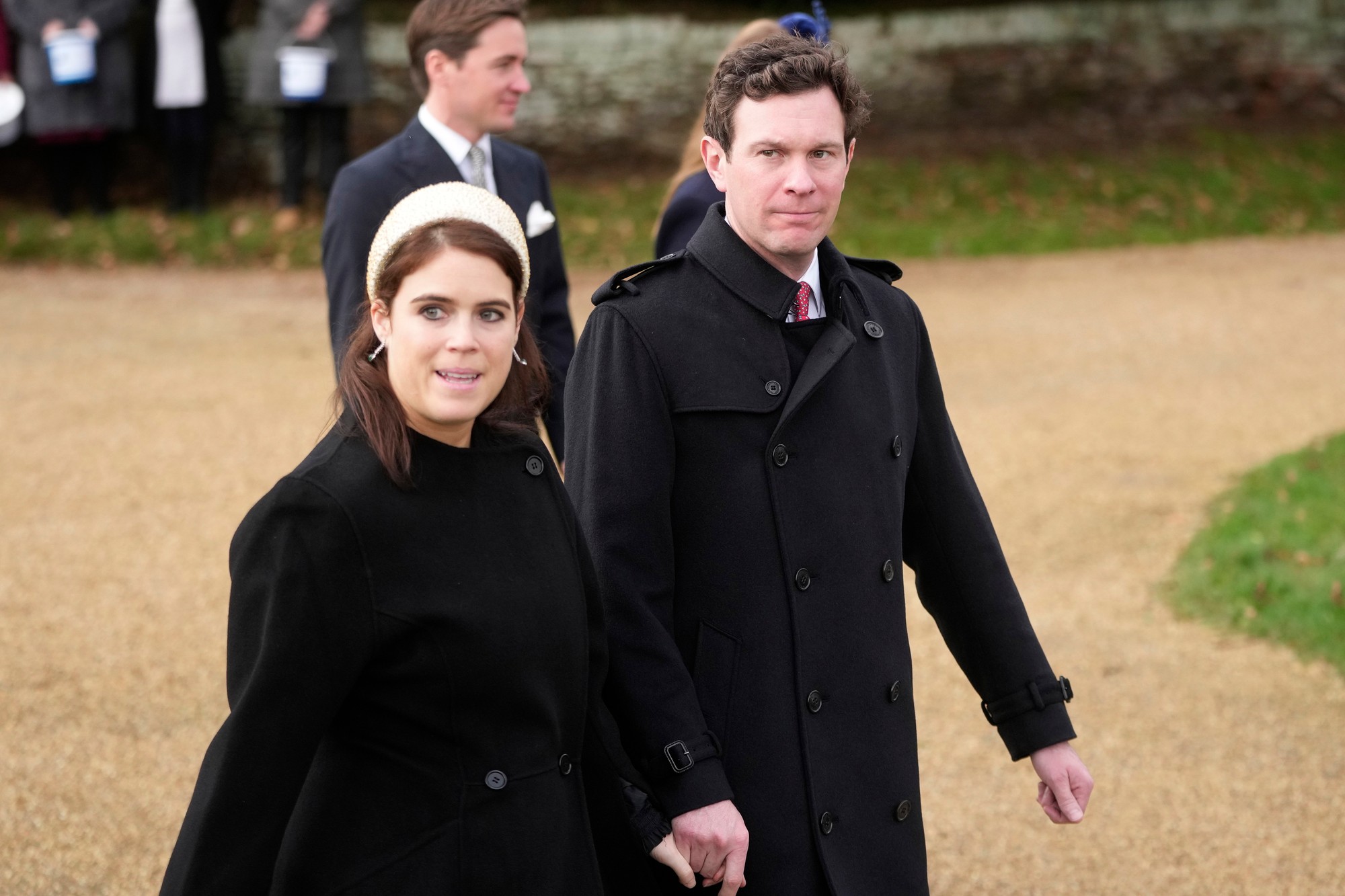 Princezná Eugenie a jej manžel Jack Brooksbank.