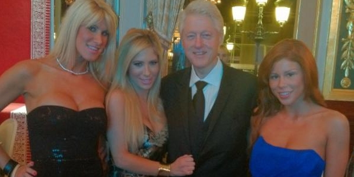 Clinton i gwiazdy porno