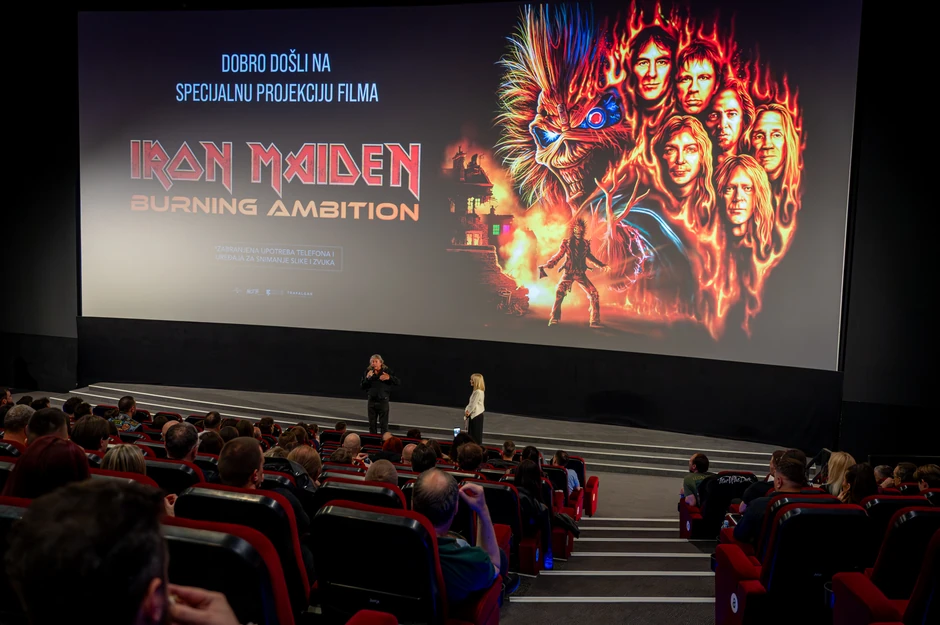 Premijera filma Iron Maiden - Burning Ambition 