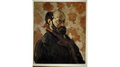 „Autoportret Paula Cézanne’a, ok. 1875 r.,  olej na płótnie