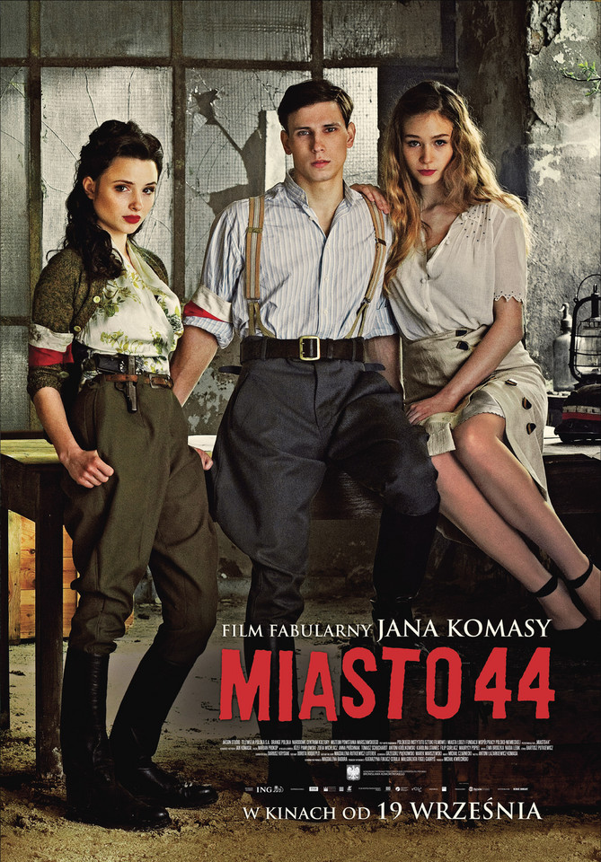 Plakat filmu "Miasto 44"