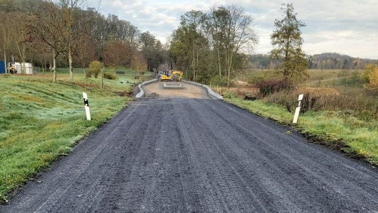 Budowany odcinek na szlaku rowerowym Odra-Nysa