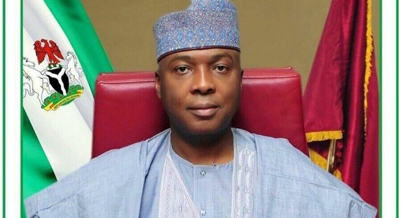 Senate President, Bukola Saraki.