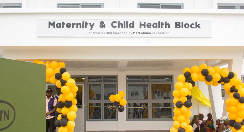 MTN Provides 60-bed maternity facility to Keta Municipal Hospital