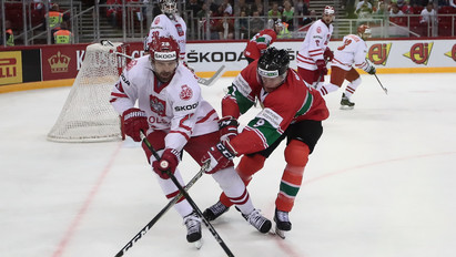 Legyőzte a lengyel válogatottat a magyar a jégkorong-világbajnokságon – képek