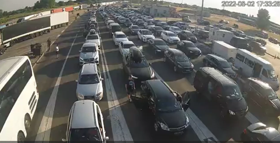 Horgoš, izlaz iz Srbije ka Mađarskoj