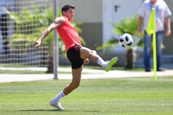 Upał doskwiera kadrze Nawałki. 'Piłkarze muszą schładzać pewne części ciała'