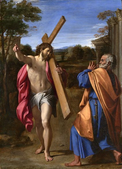 Domine quo vadis (obraz Annibale Carracci), domena publiczna