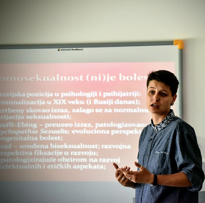 Vedrana Mirković, psiholog u Društvu psihologa Srbije