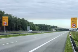 Taki zakaz już obowiązuje na autostradzie A2. Są też kamery