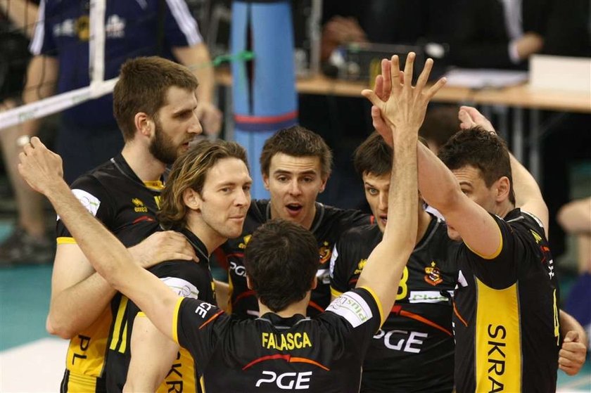 Skra Bełchatów walczy w Łodzi o zwycięstwo w siatkarskiej Lidze Mistrzów