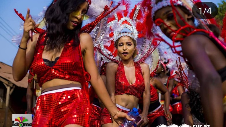 Cultural troupe at Idoma International Carnival 2018