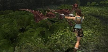 Screen z gry "Tomb Raider Anniversary"