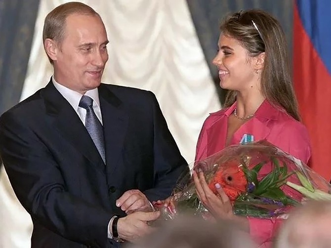 Alina Kabajeva i Putin