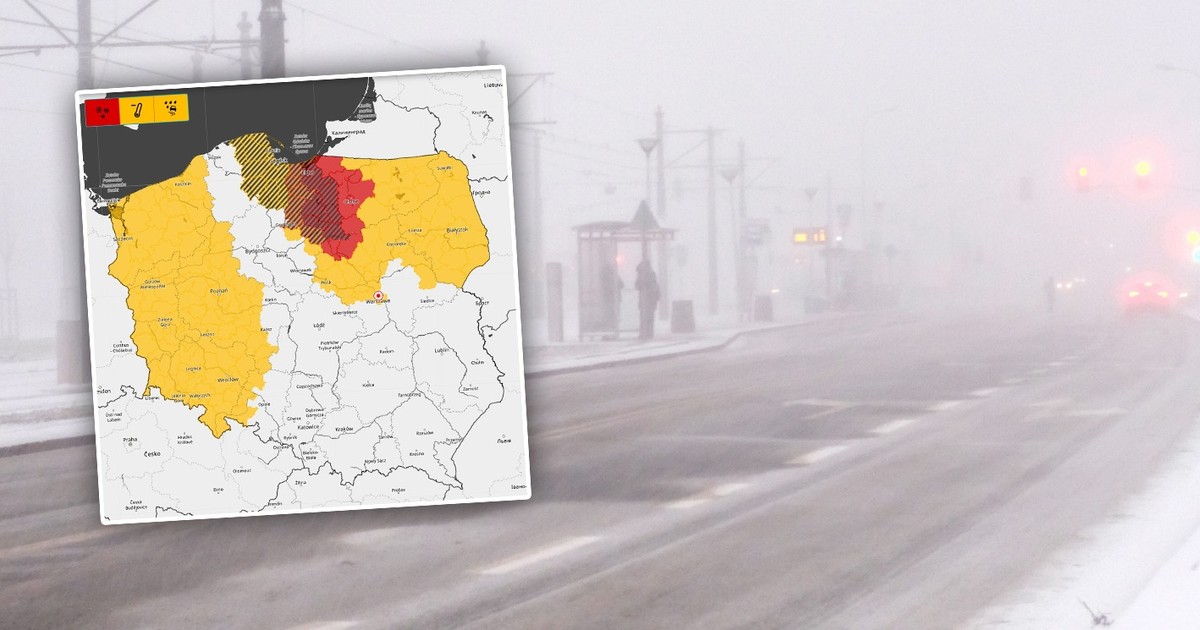 To nie koniec srogiej zimy! Wydano czerwone ostrzeżenie i rozesłano alert RCB. Będzie groźnie