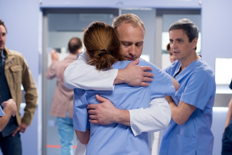 Borys Szyc w serialu 'Lekarze'